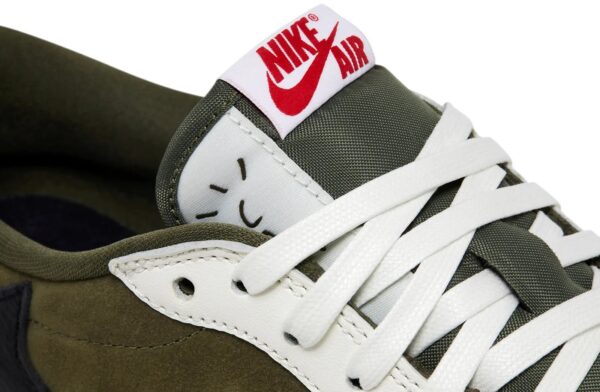 Travis Scott x Air Jordan 1 Retro Low OG SP 'Reverse Olive / Medium Olive' - Image 8