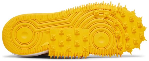 Off-White x Air Force 1 Mid SP Leather 'Varsity Maize' - Image 3